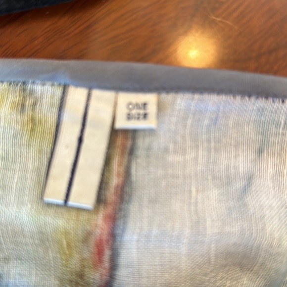 Multi Color Linen Tunic - Picture 3 of 6